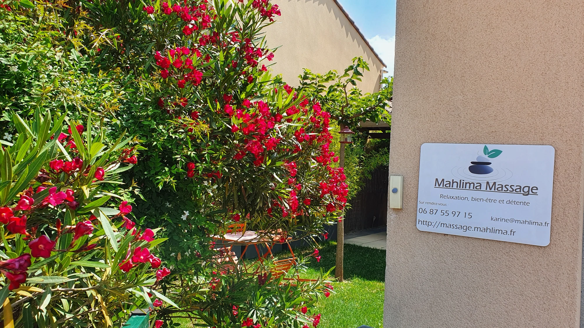 Un moment de relaxation lors d’un massage