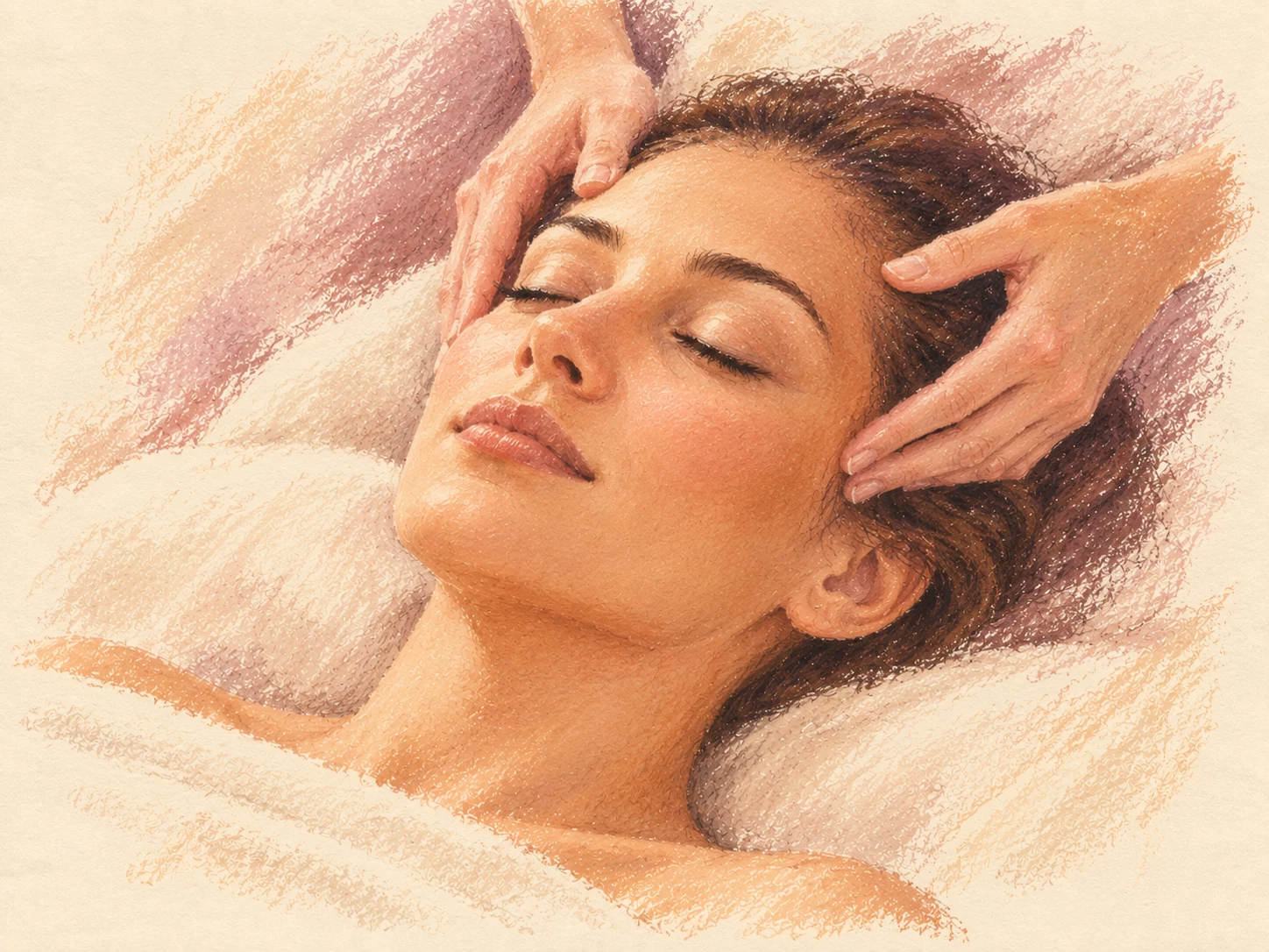 Massage visage & crâne